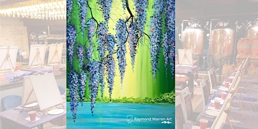 Primaire afbeelding van Tunbridge Wells Paint Night - 'Wisteria Wonders'