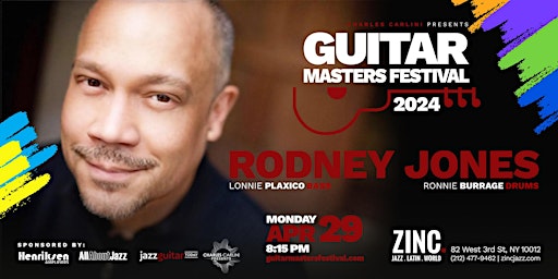 Imagem principal do evento Guitar Masters Festival: Rodney Jones