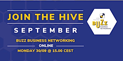 Imagem principal do evento September 2024 Buzz Business Networking - Online