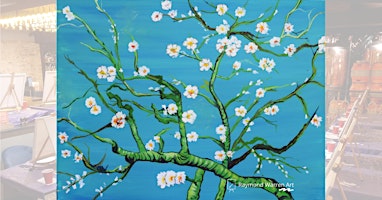 Imagem principal do evento Newdigate Paint Night - 'Van Gogh's Almond Blossom'