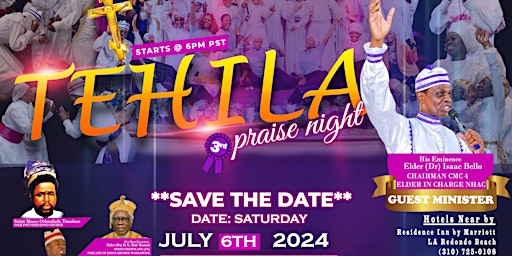 MZYS USA Zone - Tehila Praise Night (3rd Edition) primary image