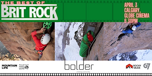 Best of Brit Rock  - Calgary,  April 3  supported by Bolder Climbing  primärbild