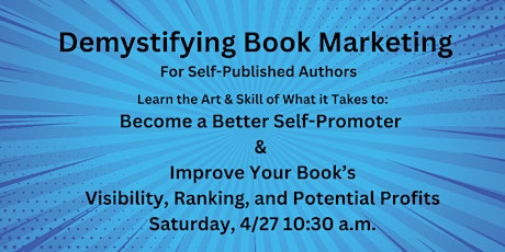 Demystifying Book Marketing For Self-Published Authors