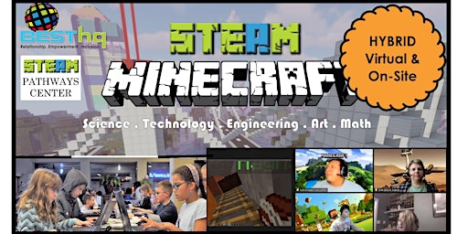 Primaire afbeelding van BESThq's Hybrid STEAM Minecraft Night (4/19/24)