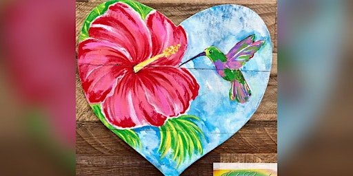 Hummingbird Hear Pallet: La Plata, Greene Turtle with Artist Katie Detrich! primary image