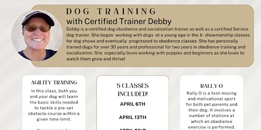 Primaire afbeelding van Dog Training with Debby
