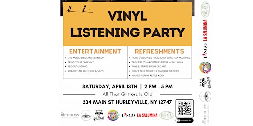 Image principale de Vinyl Listening Party