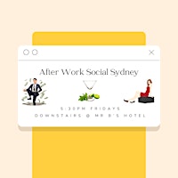Imagen principal de After Work Social Sydney | Every Job Banking Beauty Investing Hospitality