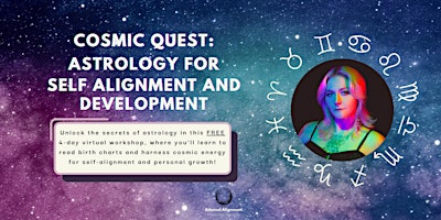 Primaire afbeelding van Cosmic Quest: Learning Astrology for Self Alignment & Development-Portland
