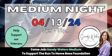 Medium Night Fundraiser To Support Julie Keohane for The Run To Home Base