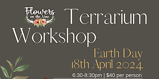 Earth Day Terrarium Workshop primary image
