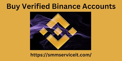 Imagem principal do evento Top 3 Sites to GET Verified Binance Accounts (personal ...
