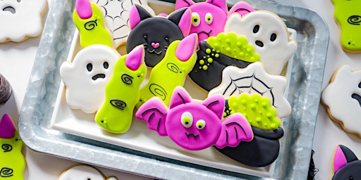 Primaire afbeelding van Beginners 'Halloween' Cookie Decorating Class 11am-1pm