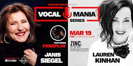 Vocal Mania: Janis Siegel & Lauren Kinhan ft. FreePlay