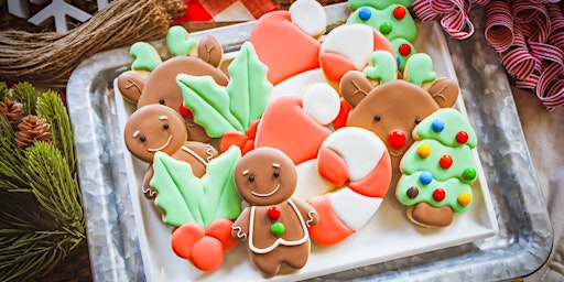 Image principale de Beginners 'Christmas' Cookie Decorating Class 11am-1pm