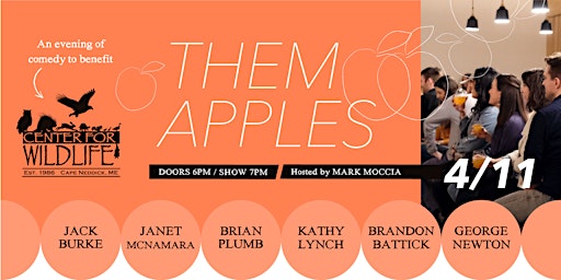 Immagine principale di THEM APPLES: An evening of comedy to benefit CFW 