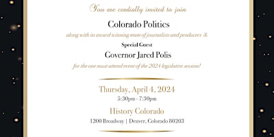Colorado Politics Legislative Reception 2024 primary image