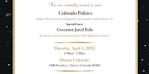 Primaire afbeelding van Colorado Politics Legislative Reception 2024