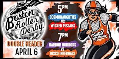 Boston Roller Derby Double Header primary image