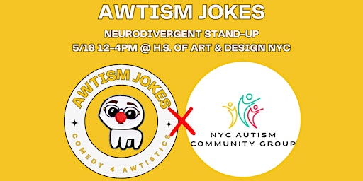 Imagem principal do evento Awtism Jokes: The Full Spectrum of Stand-Up Comedy