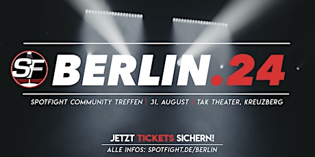 Spotfight Community Treffen – Berlin24