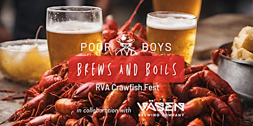 Imagem principal do evento Brews & Boils: River City Crawfish Fest