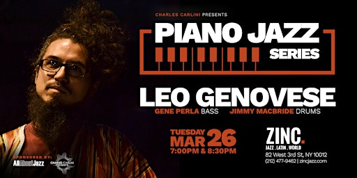 Piano Jazz  Series: Leo Genovese primary image