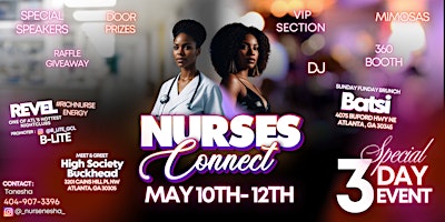 Imagen principal de Nurses Week ATL 2024: 2 day event