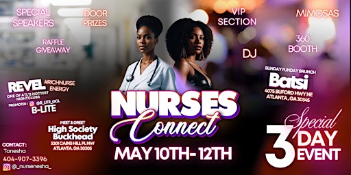 Image principale de Nurses Week ATL 2024: 2 day event