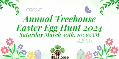 Primaire afbeelding van Annual Treehouse Easter Egg Hunt