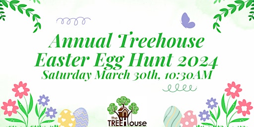 Image principale de Annual Treehouse Easter Egg Hunt