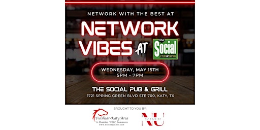 Imagem principal do evento Network Vibes at The Social Pub & Grill