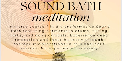 Primaire afbeelding van Sound Bath Meditation