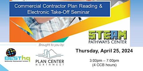 Hybrid - Commercial Contractor Plan Reading and Electronic Take-Off Seminar