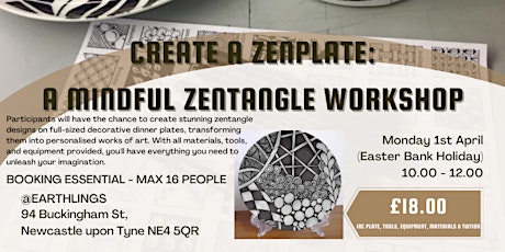 ZenPlate: A Mindful Zentangle Workshop