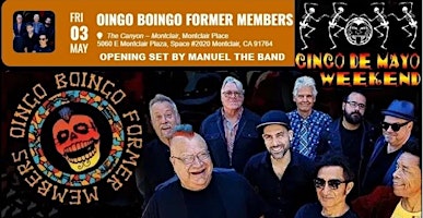 Imagem principal do evento Manuel The Band opening for Oingo Boingo Former Members