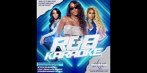 Immagine principale di RnB Karaoke @ Club Skye - Tampa, FL 