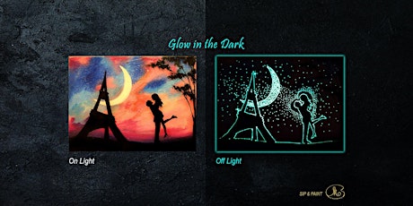 Sip and Paint (Glow in the Dark): Lovers City (8pm Sat)