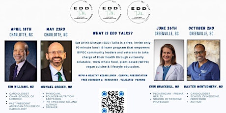 EDD Talks w/Michael Greger,  MD