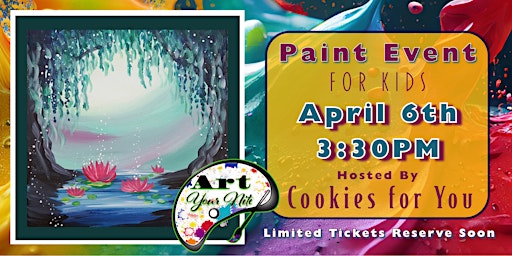 Imagem principal do evento Paint Event: April 6 Evening Lily Pond