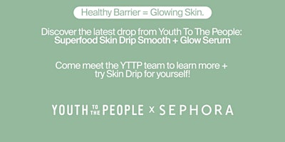 Youth to the People Store Masterclass - Meet one of the co founders! primary image