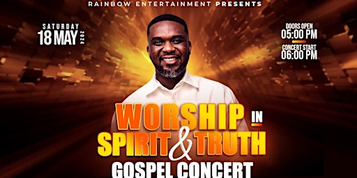 Imagem principal do evento Worship in Spirit & Truth - Feat Min Joe Mettle Live In Birmingham UK