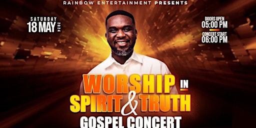 Worship in Spirit & Truth - Feat Min Joe Mettle Live In Birmingham UK primary image