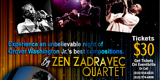 Jazz At The Top Celebrates Tribute To Jazz SAXOPHONIST GROVER Washington Jr primary image