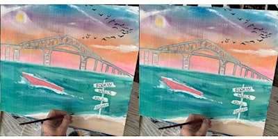 Key Bridge: Glen Burnie, The Beach Bar with Artist Katie Detrich! primary image