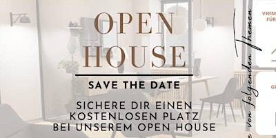 Hauptbild für Open House am 04. Juni,       in Aachen-Oberforstbach