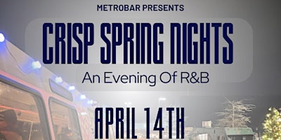 Crisp Spring Nights: An evening of R&B with DJ DC Infamous primary image