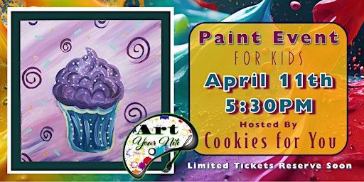 Imagem principal do evento Paint Event: April 11 Cupcake Special