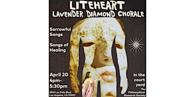 Imagem principal do evento Liteheart + Lavender Diamond Chorale concert in the courtyard THE GARDEN