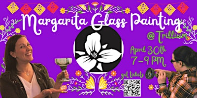 Imagem principal do evento Margarita Glass Painting at Trillium